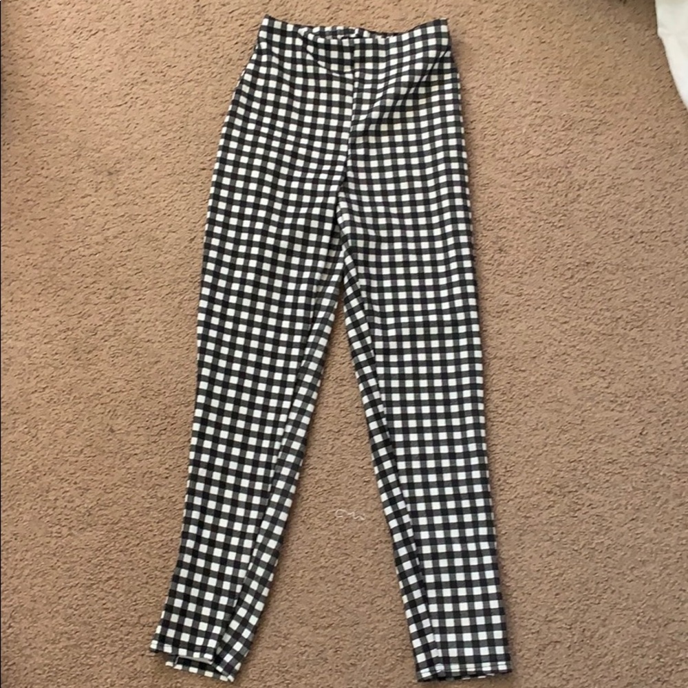 Checkered pants